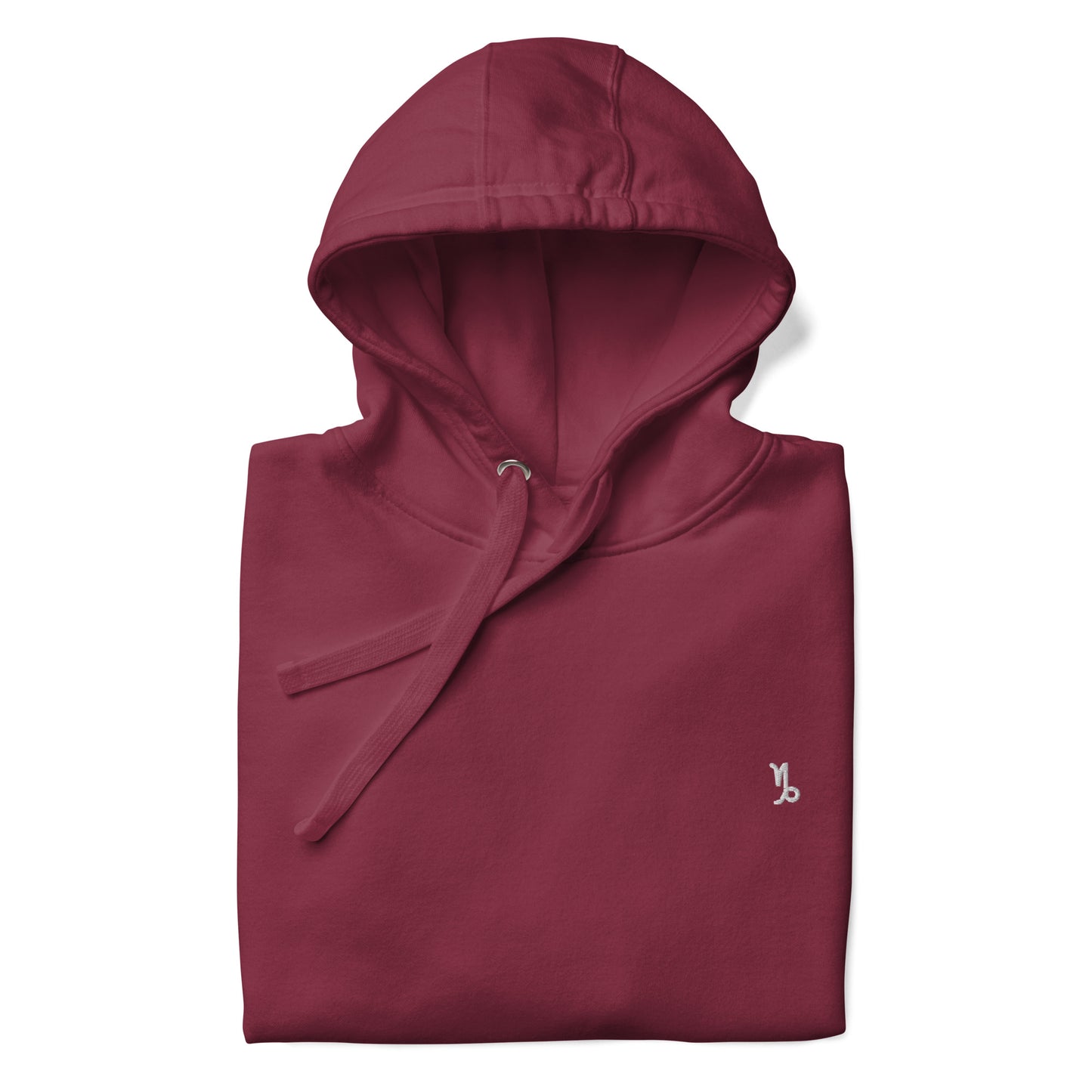 Unisex Hoodie maroon logo