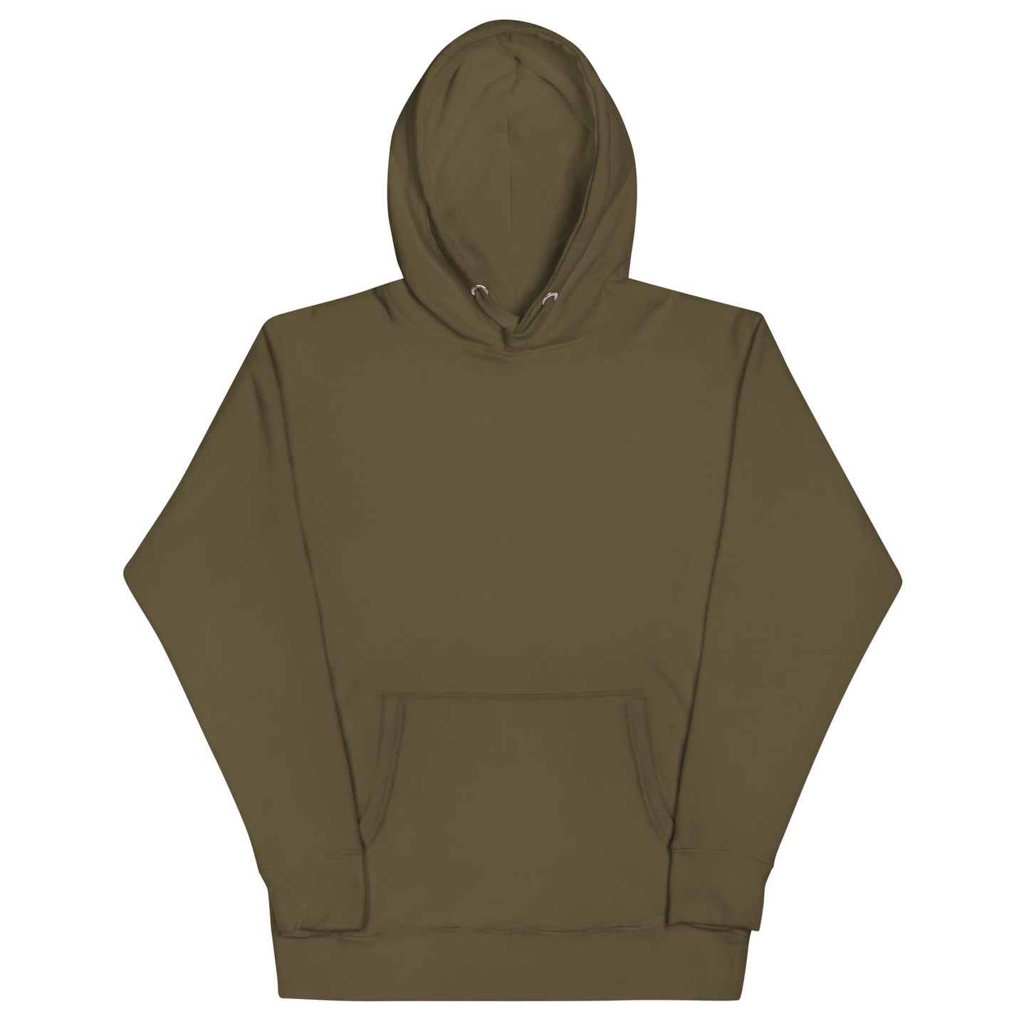 Unisex Hoodie back military green