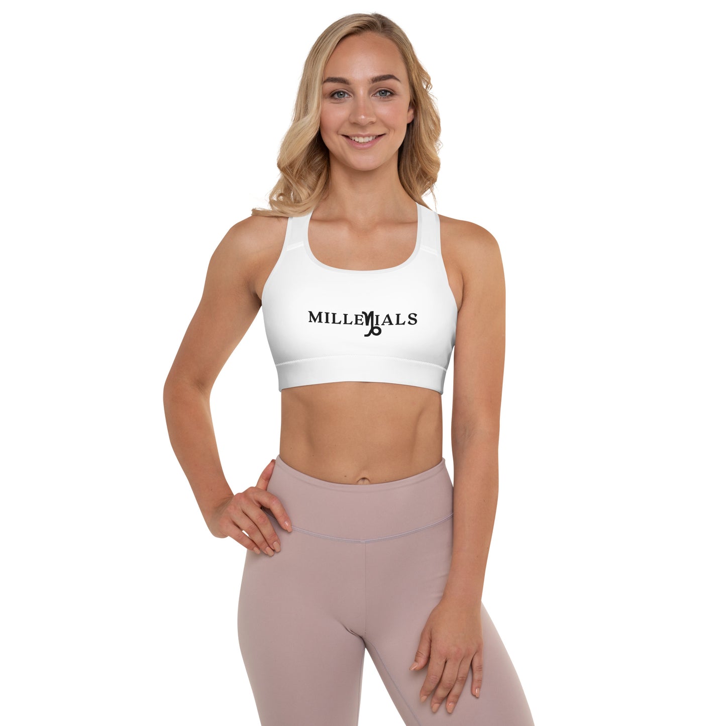 Millenials Padded Sports Bra