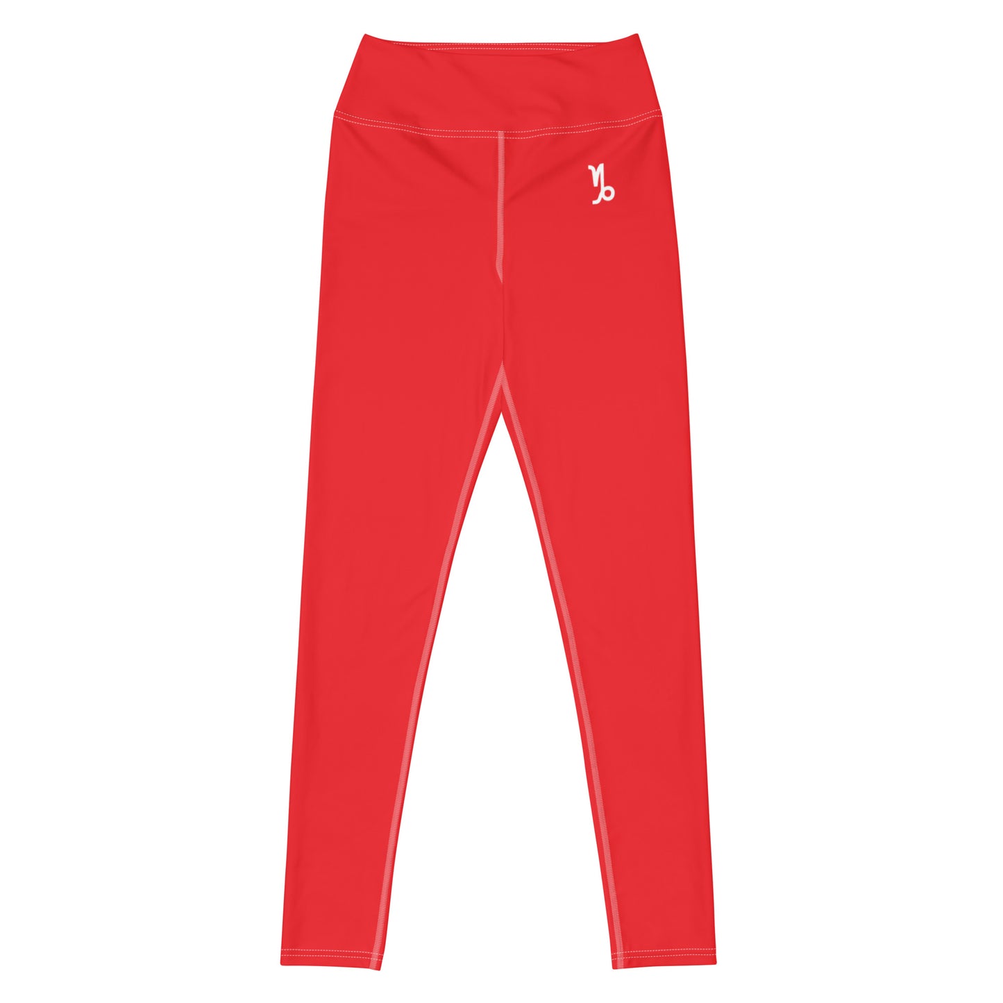 Millenials Red Yoga Leggings
