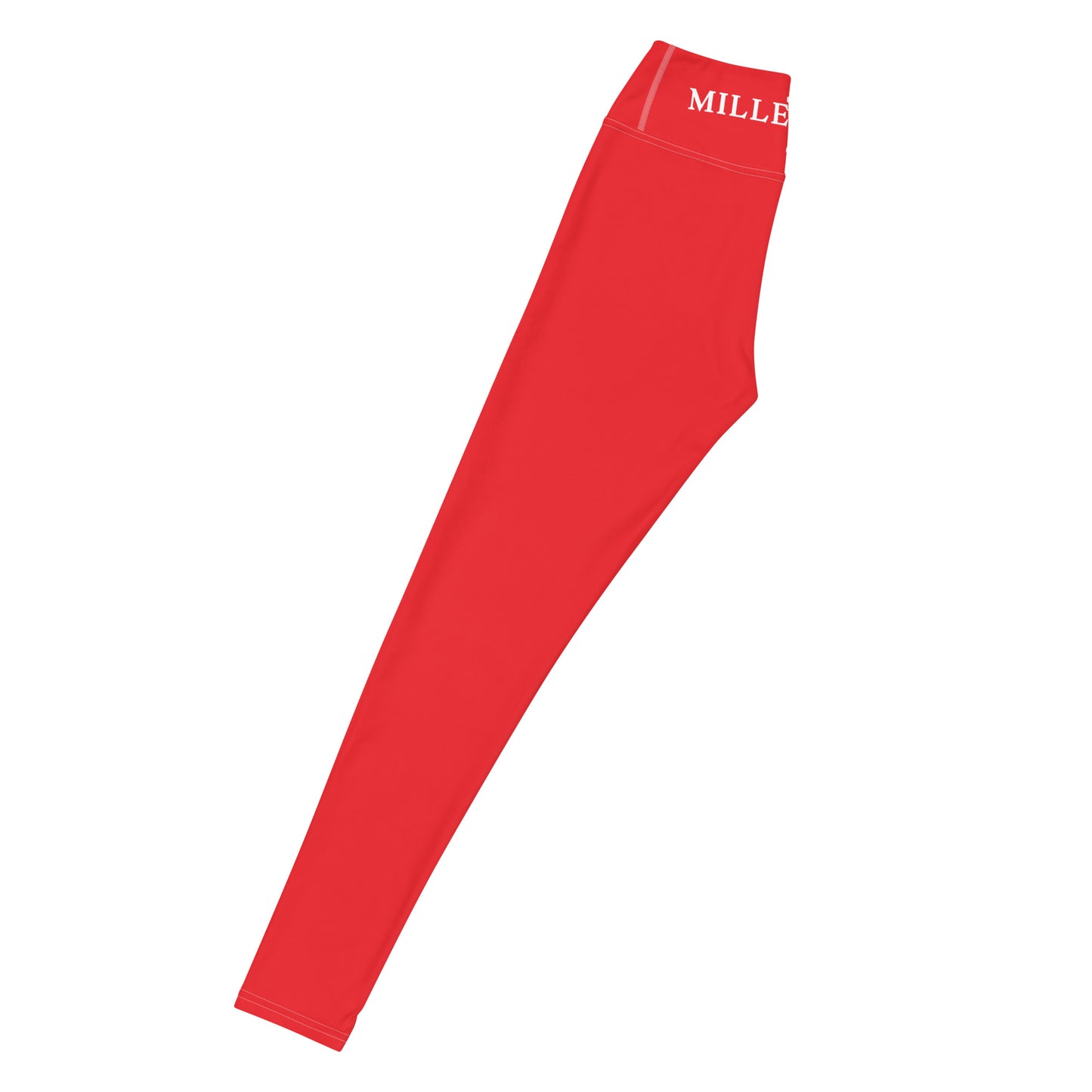 Millenials Red Yoga Leggings