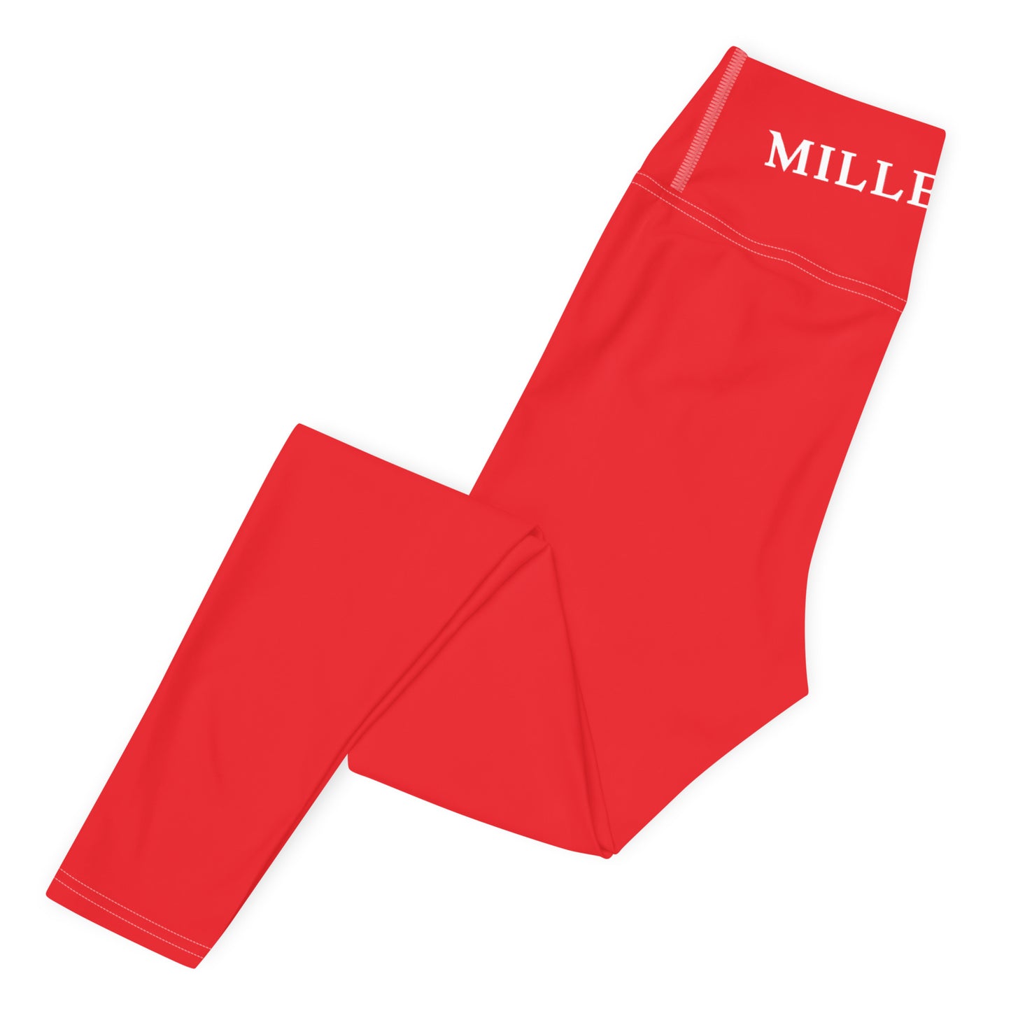Millenials Red Yoga Leggings
