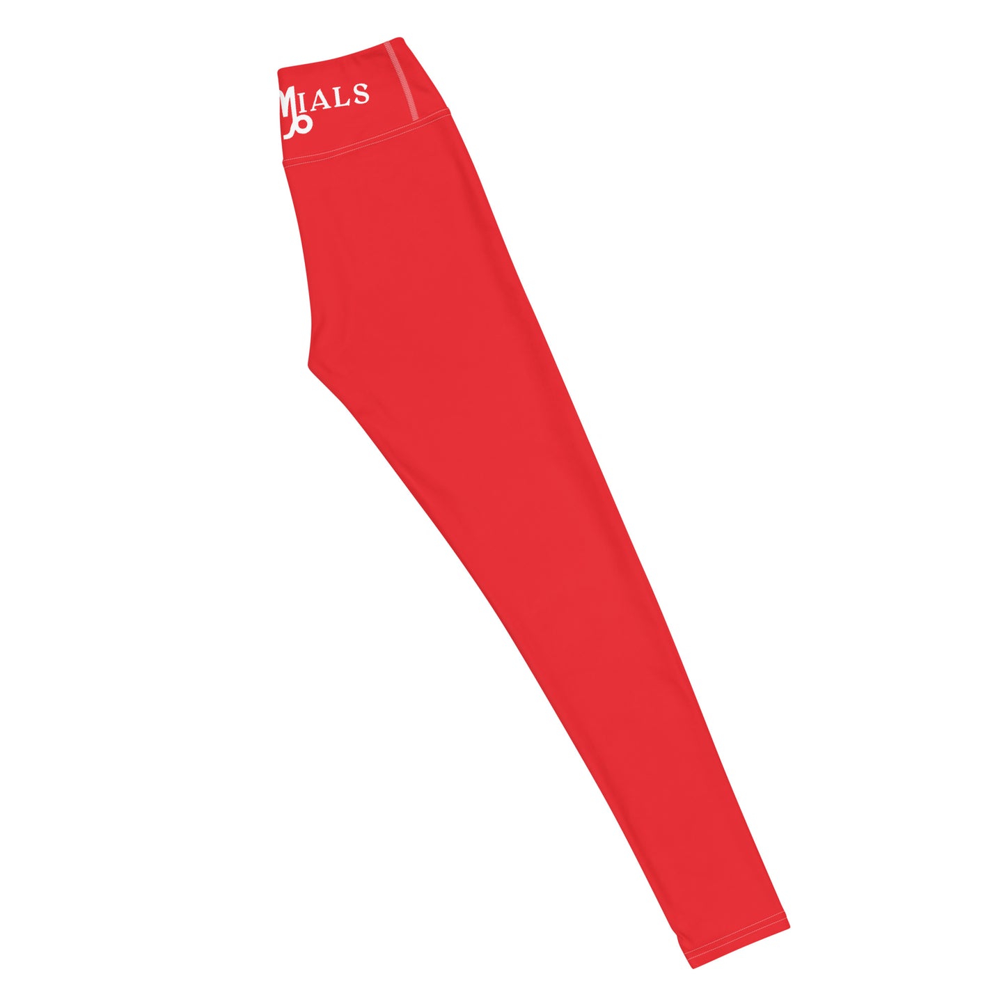 Millenials Red Yoga Leggings