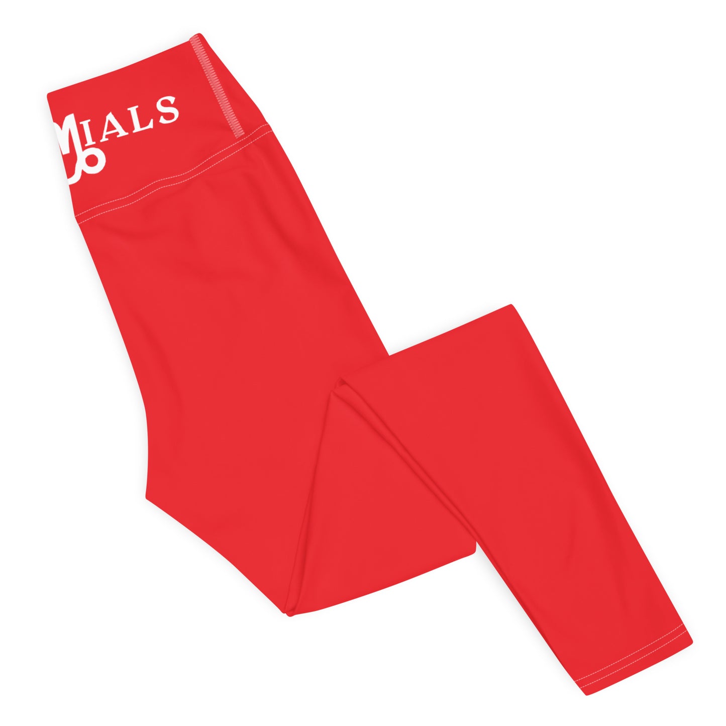 Millenials Red Yoga Leggings