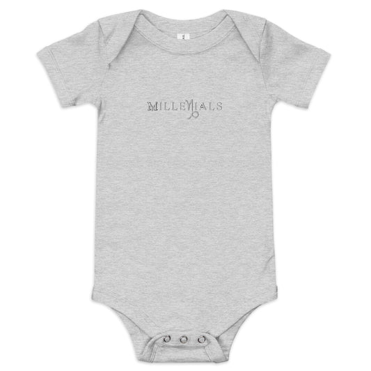 MilleniBaby Romper Atlethic Heather