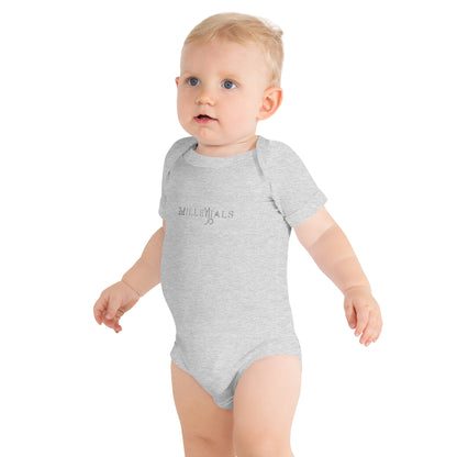 MilleniBaby Romper Atlethic Heather