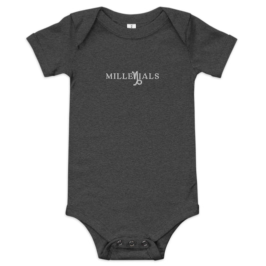MIlleniBaby Romper Heather Grey