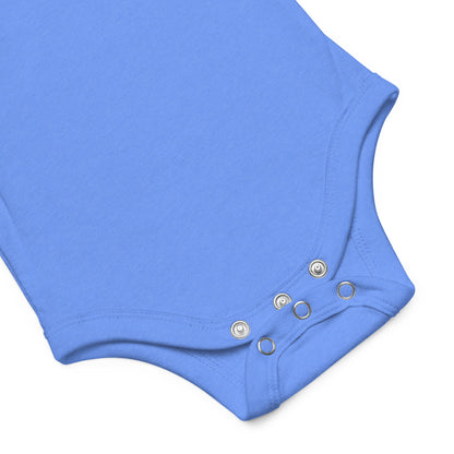MilleniBaby Romper Heather Columbia Blue