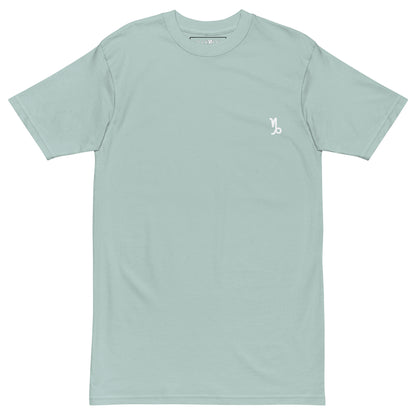 Men’s premium heavyweight tee Bunny agave