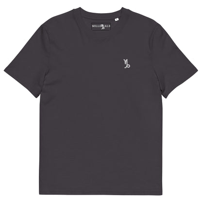 Unisex organic cotton t-shirt antracite