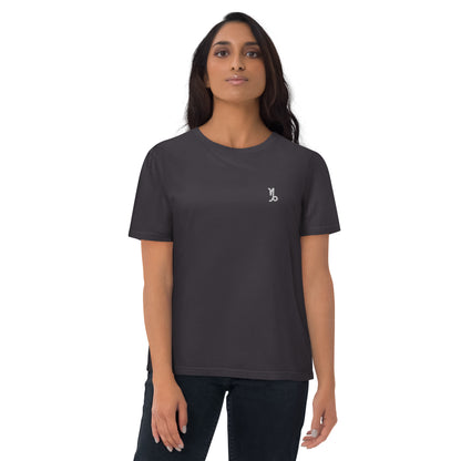 Unisex organic cotton t-shirt antracite