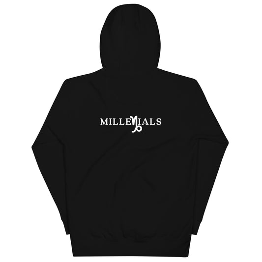 Unisex Hoodie back Black
