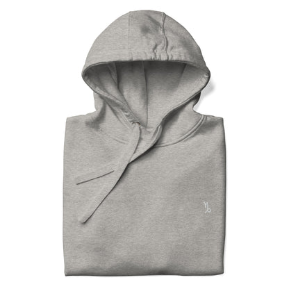 Unisex Hoodie carbon grey logo