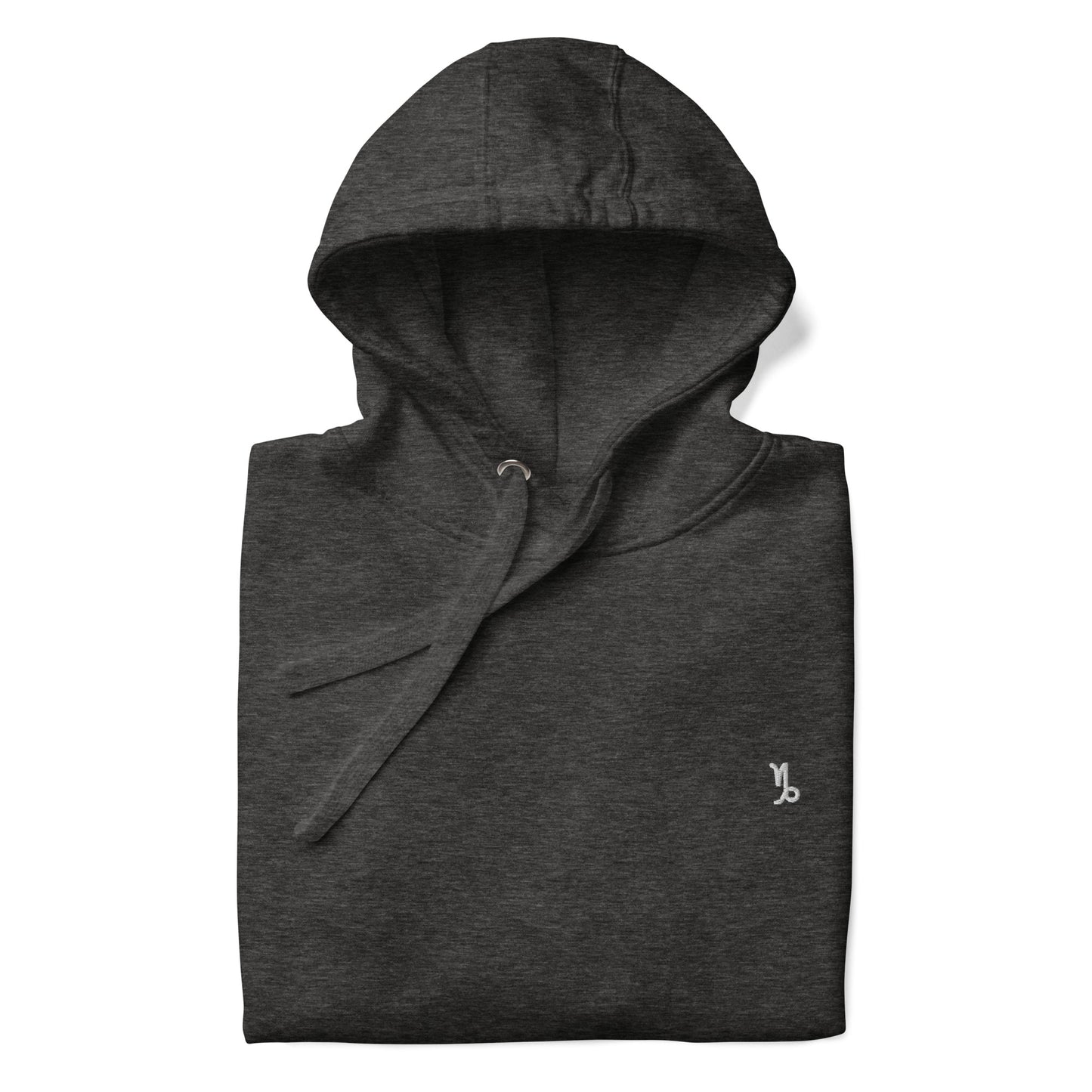 Unisex Hoodie charcoal heather logo