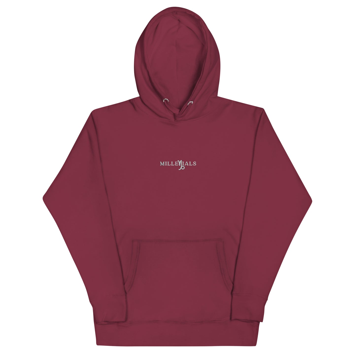 Unisex Hoodie Millenials Maroon