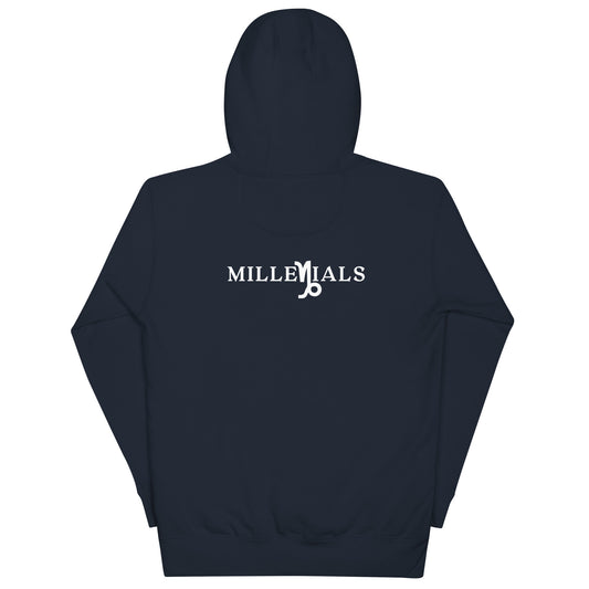 Unisex Hoodie back Navy