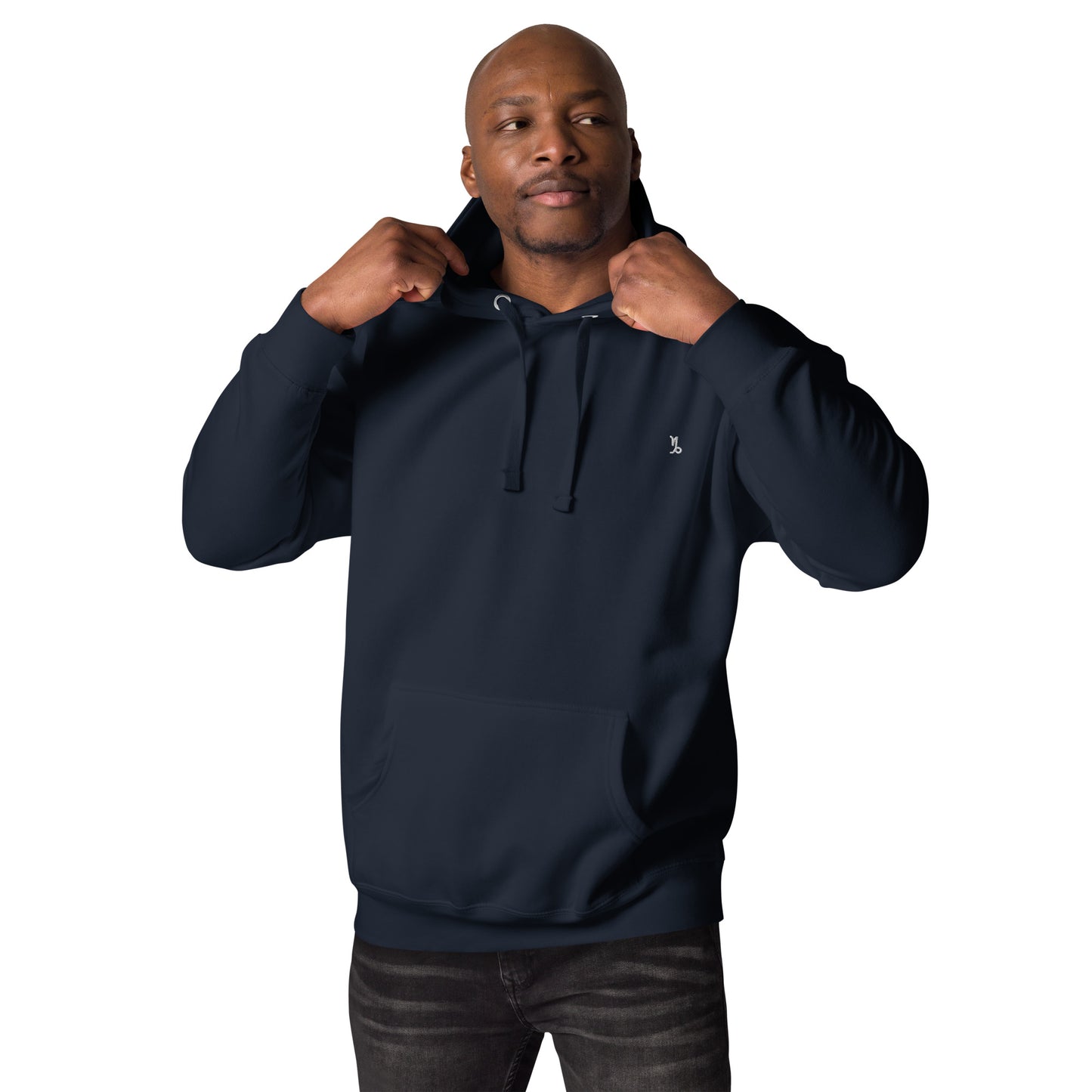 Unisex Hoodie navy logo