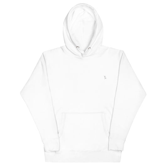 Unisex Hoodie white logo