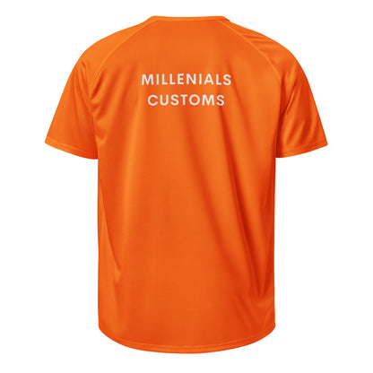 Millenials Unisex Sports T-shirt