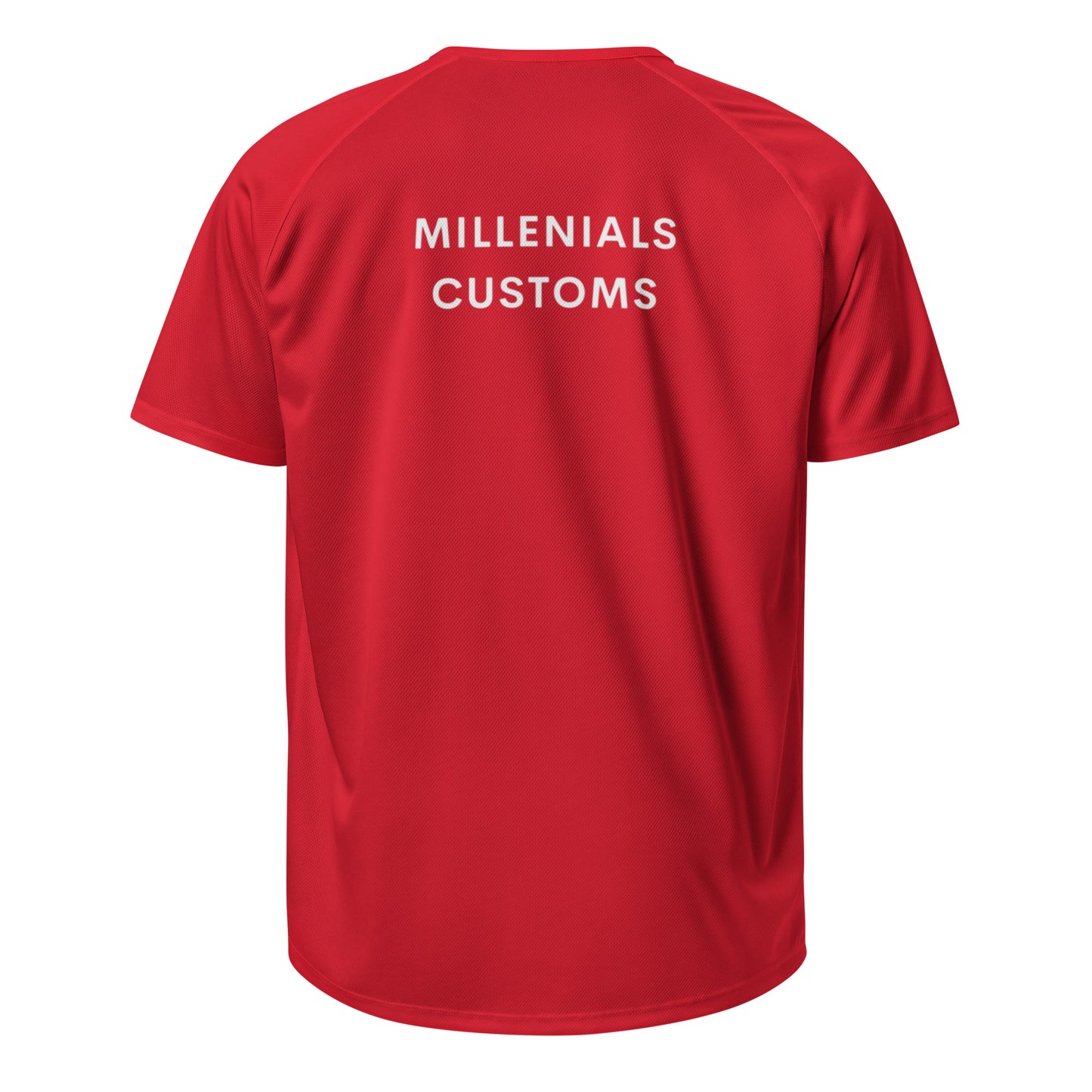 Millenials Unisex Sports T-shirt